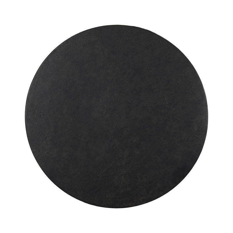 Brixton Outdoor Round Bar Table, 42" H x 33.75" W x 33.75" D