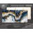Abstract Geode Wall Art Print or Canvas Gold And Blue Marble Shape-99377937-99377938