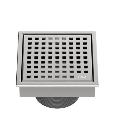 Mira Square Center Shower Drain by QM Drain