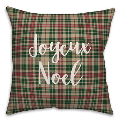  Joyeux Noël en écossais tartan