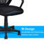 Chaise de travail en maille Wilcox