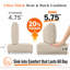 Ensemble de coussins d'extérieur à assise profonde avec coussins de siège et de dossier, coussins de remplacement résistants aux intempéries pour meubles de patio-130079736-131202704