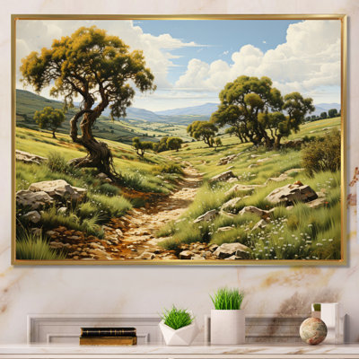 Spain Olive Groves In Andalusiain I - Landscapes Wall Art Prints