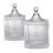 D4x6"Ancell Lidded Glass Jar