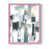 Cadre photo rose simple