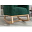 Chaise berçante rembourrée en tissu Teha Teddy-34025540