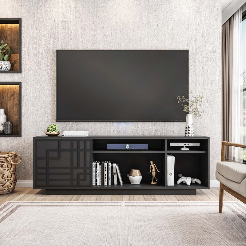 Meuble télé contemporain, Black