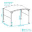 12 pi. L 9 pi. D Pergola en acier avec auvent-61494987