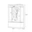Aquarium moderne 140-150 gallons en acrylique Eco-129159417-129159412