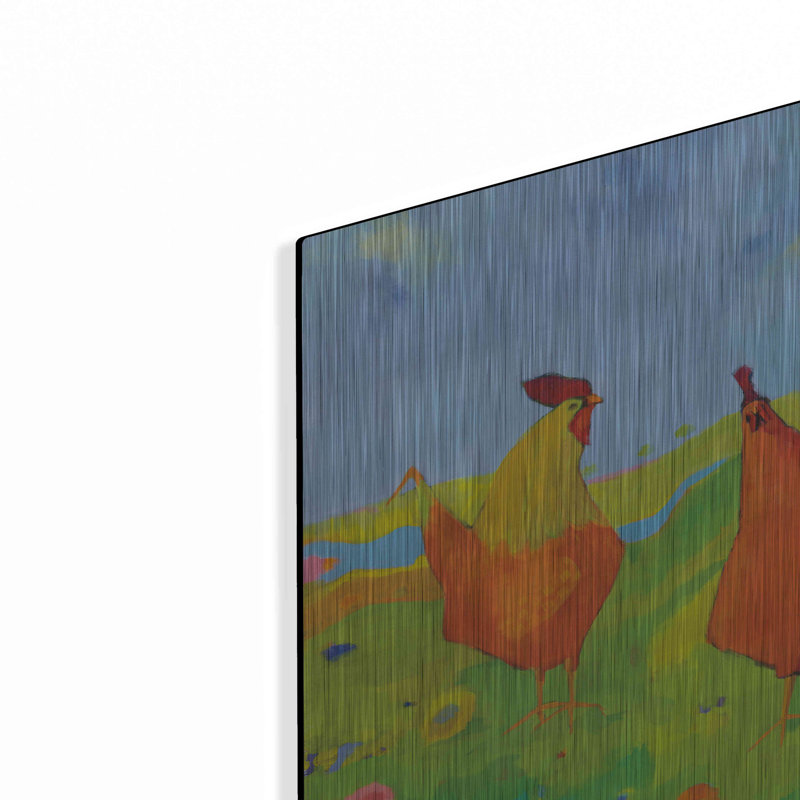 «Spring Has Sprung» par Phyllis Adams, H 12 po x l 12 po
