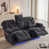 Gray Plush Velvet