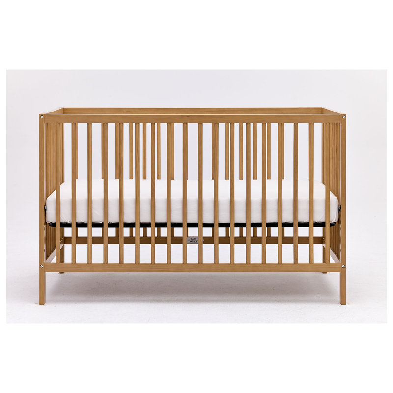 3 Cot Bed, Natural Wood