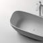 Baignoire de trempage autoportante à surface solide L 67 po x l 29,5 po-125361583