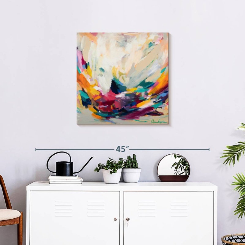 New Beginnings, 24" H x 24" W