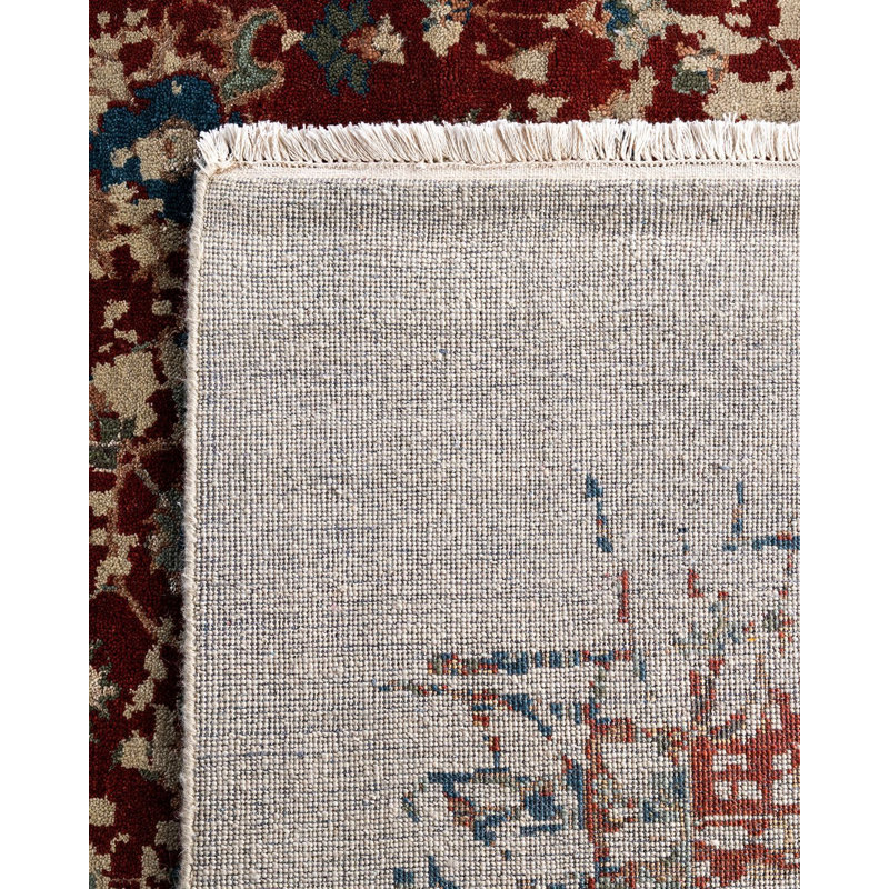 Overdyed One-of-a-Kind 8'1" x 10'4" Hand Knotted Area Rug