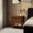 24.02" W Mid-Century 2-Drawer Nightstand