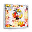 Jaune et rouge, couleurs d'automne, reproduction d'art sur toile-66801733-66801734