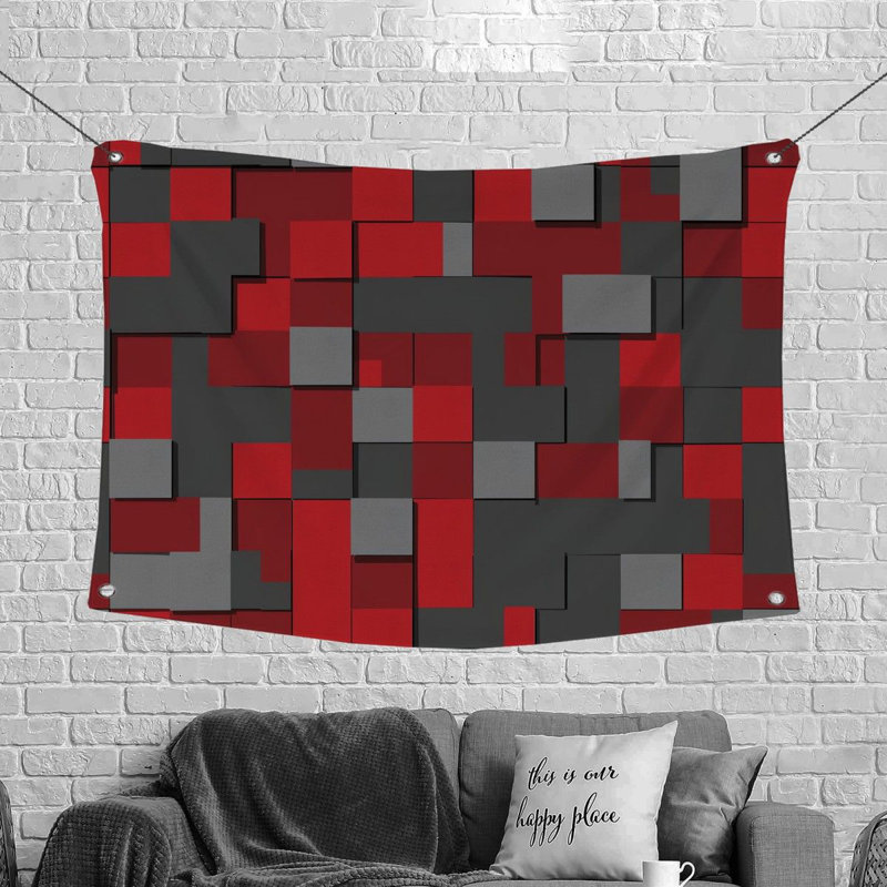 Microfiber Fabric Tapestry, 50" H x 60" W