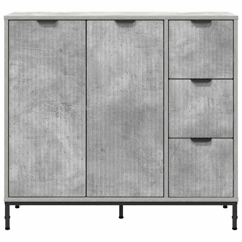 89.5cm Sideboard, Concrete Grey