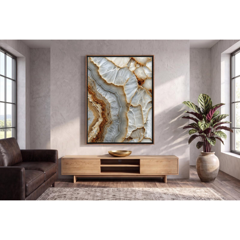 Amber Strata, 30" H x 40" W