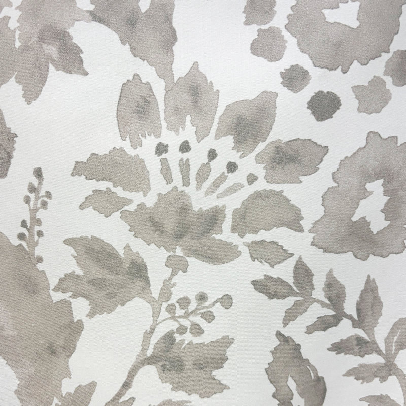 Adalen Floral Watercolor Double Layers Blackout Room Darkening Lined Thermal Insulated Energy Saving Window Curtains 2 Panels
