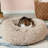 Calming Cuddler Long Fur Donut Bed-365331821-360095803