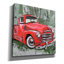  «Big Red Truck 3» par Annie Warren, art mural sur toile, 26 po x 26 po-597357307