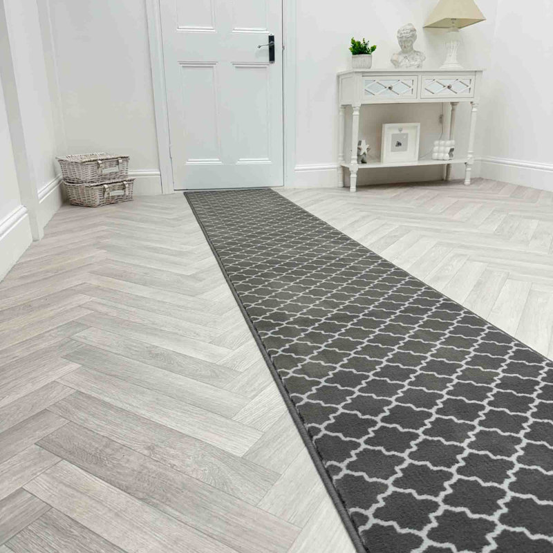 Runner Geometric Area Rug, Runner 60 x 270 cm