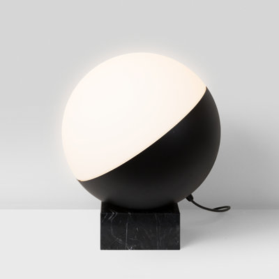 Half Globe Table Lamp