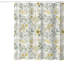 Rideau de douche 72 x 72 pouces à motif floral avec crochets, rideau de salle de bain en polyester imperméable imprimé pour plantes-2074000220