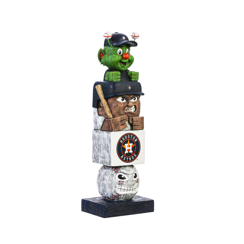 Statue de jardin MLB, Astros de Houston, H 16 po x l 5,5 po x P 4 po