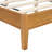 Josue Wooden Bed With Slat Headboard & 3-Tier Side Storage-114763630