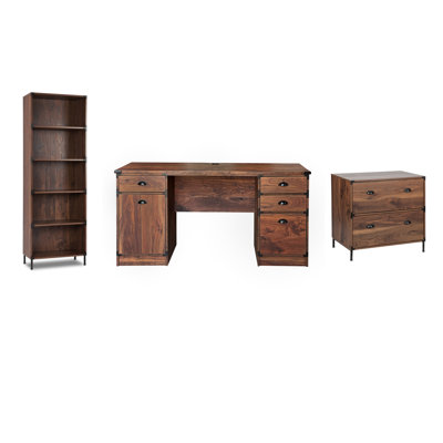 Wycombe 3 Piece Executive Desk Office Set