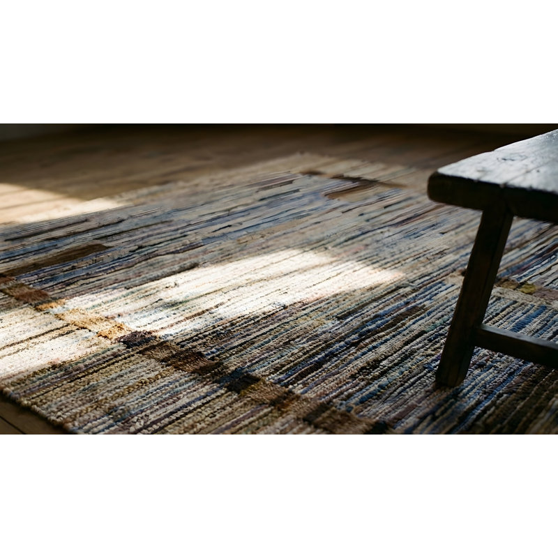 Tapis tissé à plat Antique Native American
