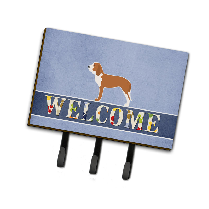 Laisse de bienvenue ou porte-clé espagnol hound