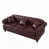 Burgundy Faux Leather selected