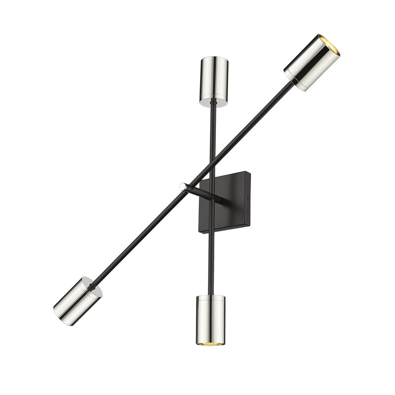 Jaydon Up & Downlight, Polished Nickel