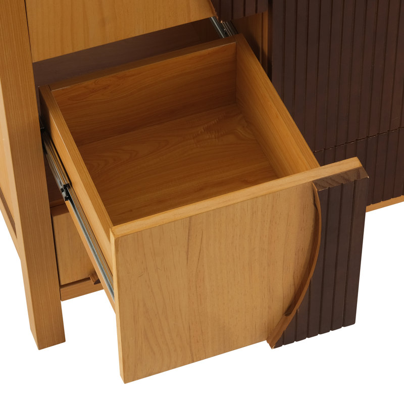 Meuble-lavabo moderne 30 po avec lavabo intégré et rangement à fermeture en douceur Orinor