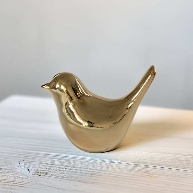 Cosenza Animals Figurines & Sculptures, Gold, Large