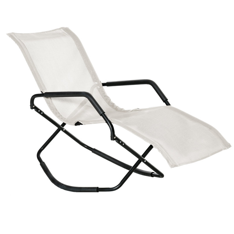 Chaise simple pour l'extérieur, Beige