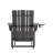 Collis All-Weather HDPE Indoor/Outdoor Adirondack Chair with Cup Holder and Pull Out Ottoman-88681461