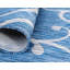 Tapis intérieur / extérieur bleu / gris Hornersville-636085687