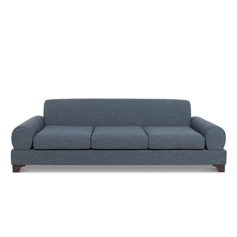 Frenchy French Sofa, Heathered Navy