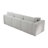 Comfortable 3-Person Modular Sofa with Practical Storage and Stylish Design