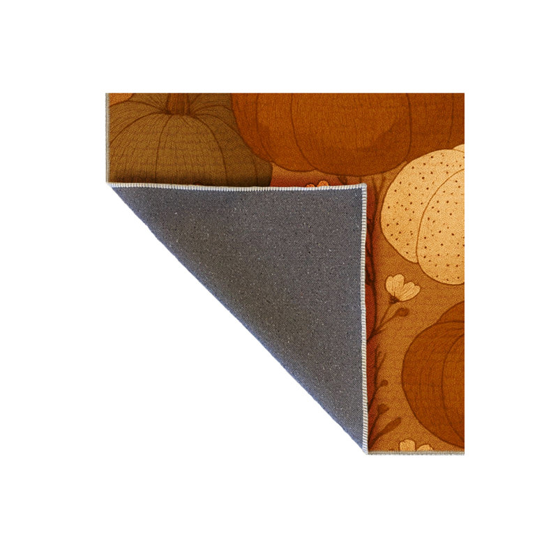 Tapis noir tissé à motif lavable traditionnel Mosso, 2 pi x 2 pi 11 po
