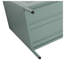 Armoire de salle de bain autoportante 30 po vert menthe - Fabrication en acier (plateau exclu)
