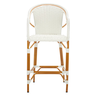 Popplewell 46.5'' Aluminum Outdoor Bar Stool
