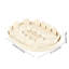 Bouteille d'eau 360 ° Plateau de rangement rotatif et diviseur réglable-132051732