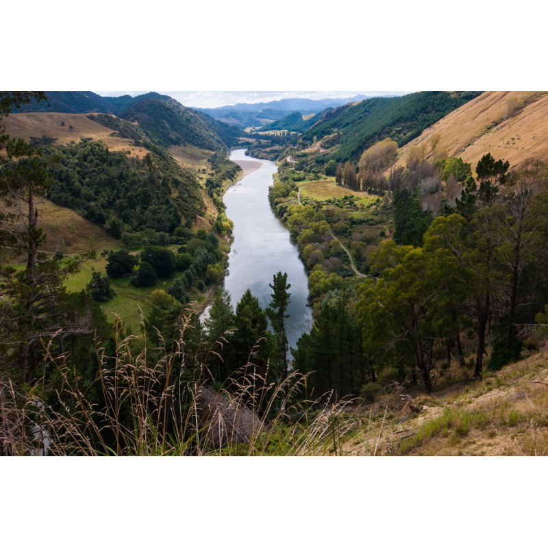 Whanganui River by Alinamd - Wrapped Canvas Print, 81cm H x 122cm W x 3.8cm D