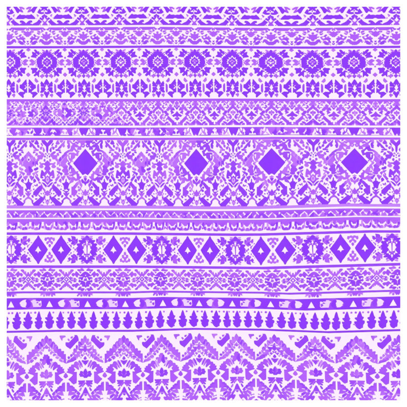 Édredon à motif floral mauve, Lit simple